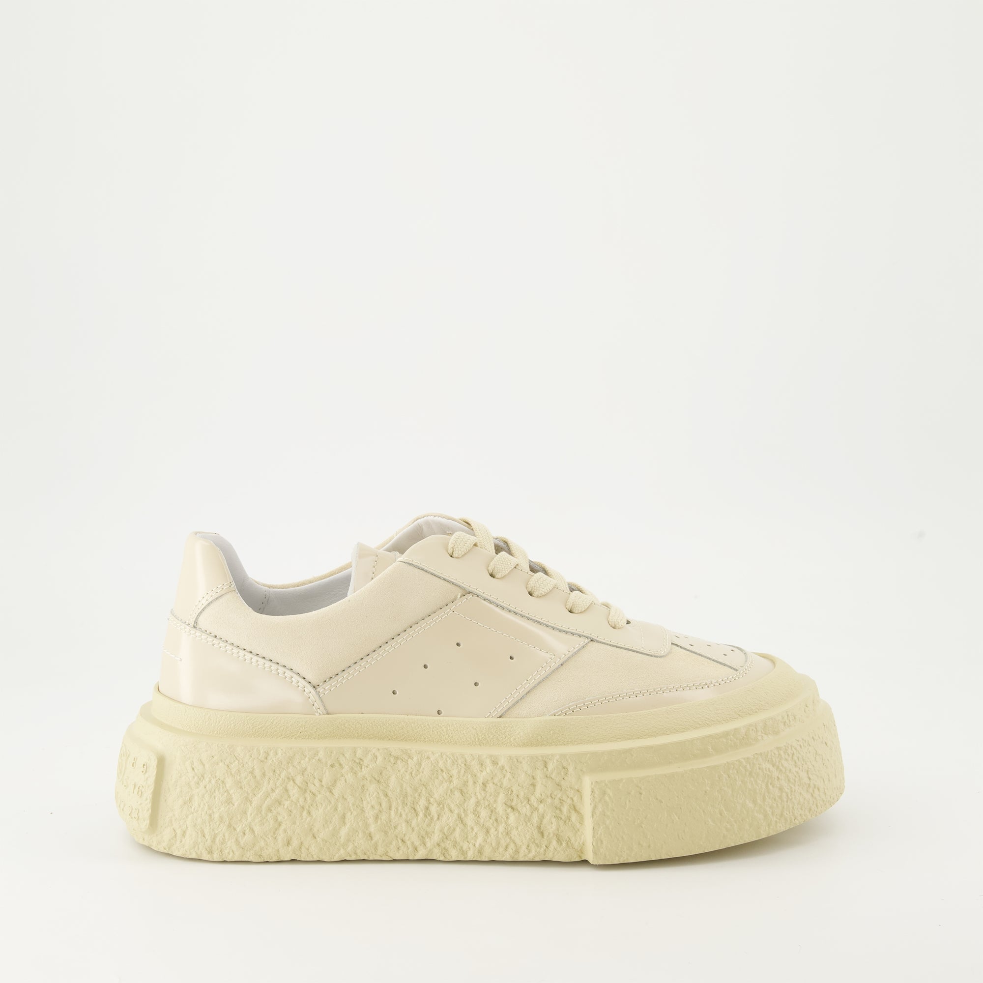 Sneakers Platform Sneakers Mm6 Beige Femme