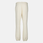Pantalons Pantaloni della tuta Moncler Blanc Femme