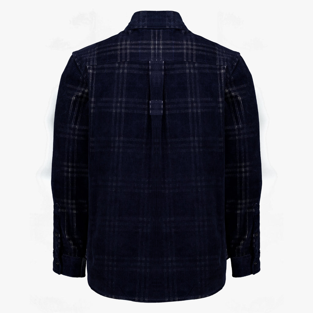 Chemises 코듀로이 오버셔츠 Burberry Bleu foncé Homme
