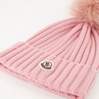 Imagen del gorro de lana con pompón de Moncler para mujer - Temporada Otoño-Invierno 2025 - Vista Detallada_2