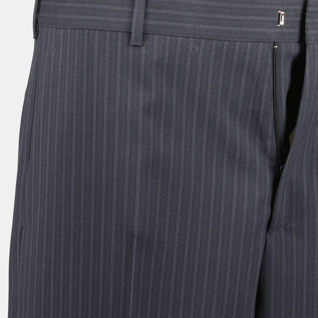 パンツ ストライプパンツ Dior グレー Homme