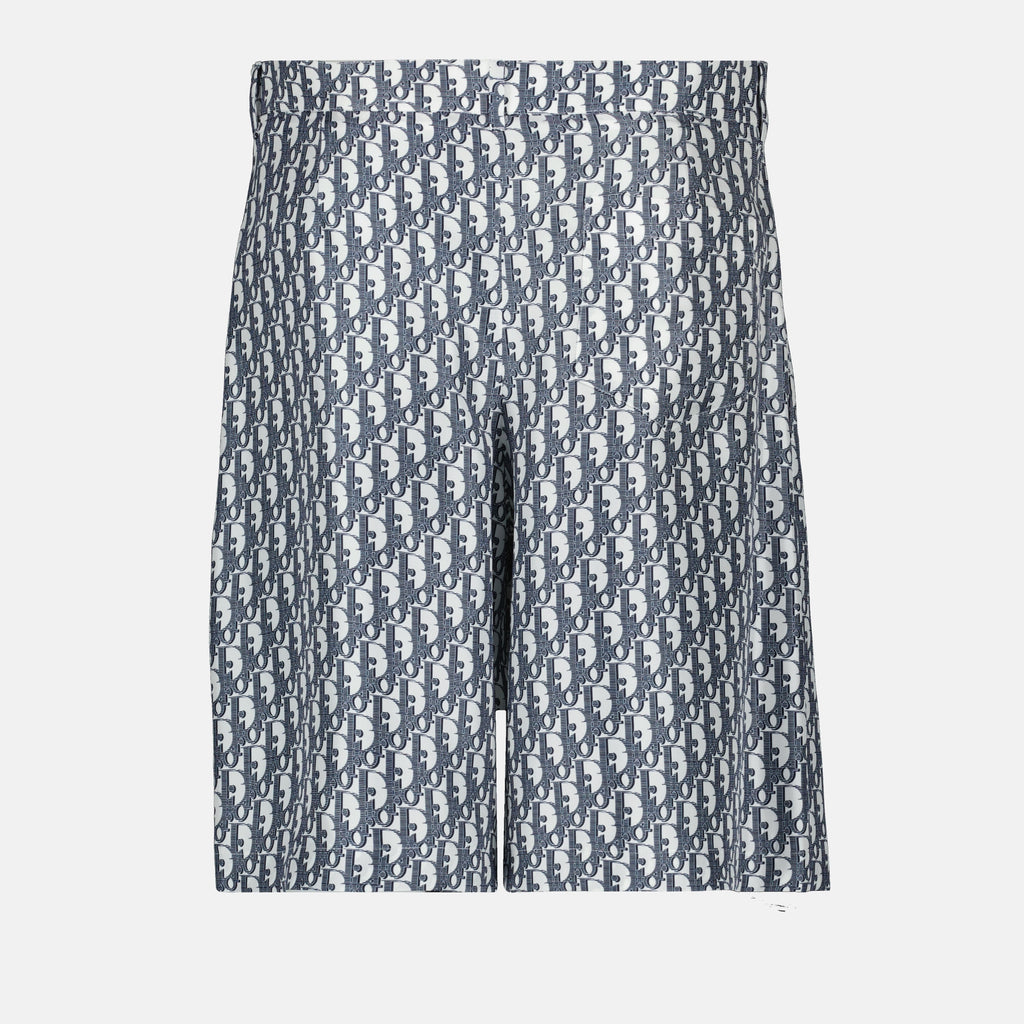 Shorts Short Dior Oblique Dior Dark blue Homme