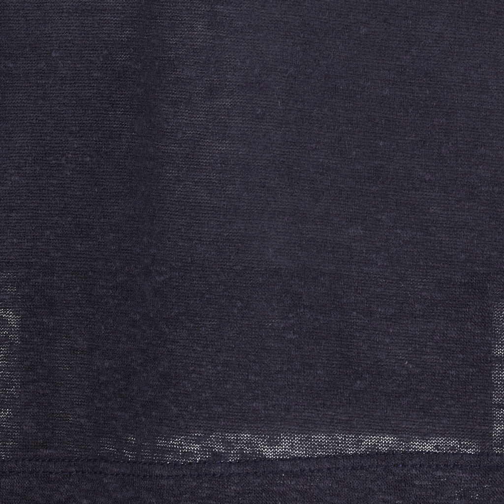 T-shirts Blue Linen Garment T-Shirt Officine Générale Bleu foncé Homme