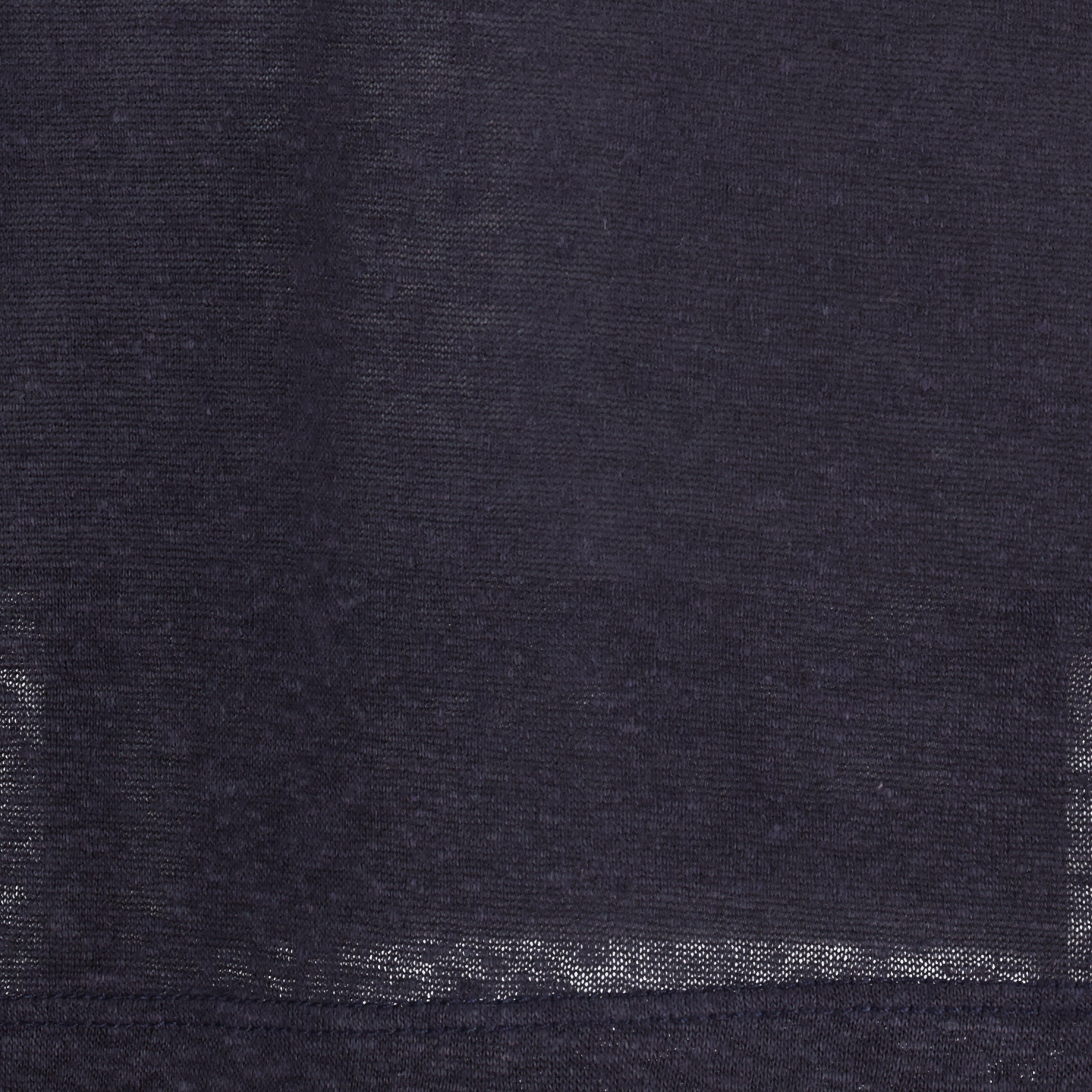 T-shirts T-shirt Garment en lin bleu Officine Générale Bleu foncé Homme