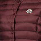 Jaquetas Casaco de Plumas Liane Sem Mangas Moncler Bordéus Femme