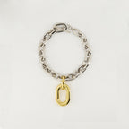 Bijoux Collier XL Link Rabanne Argenté Femme