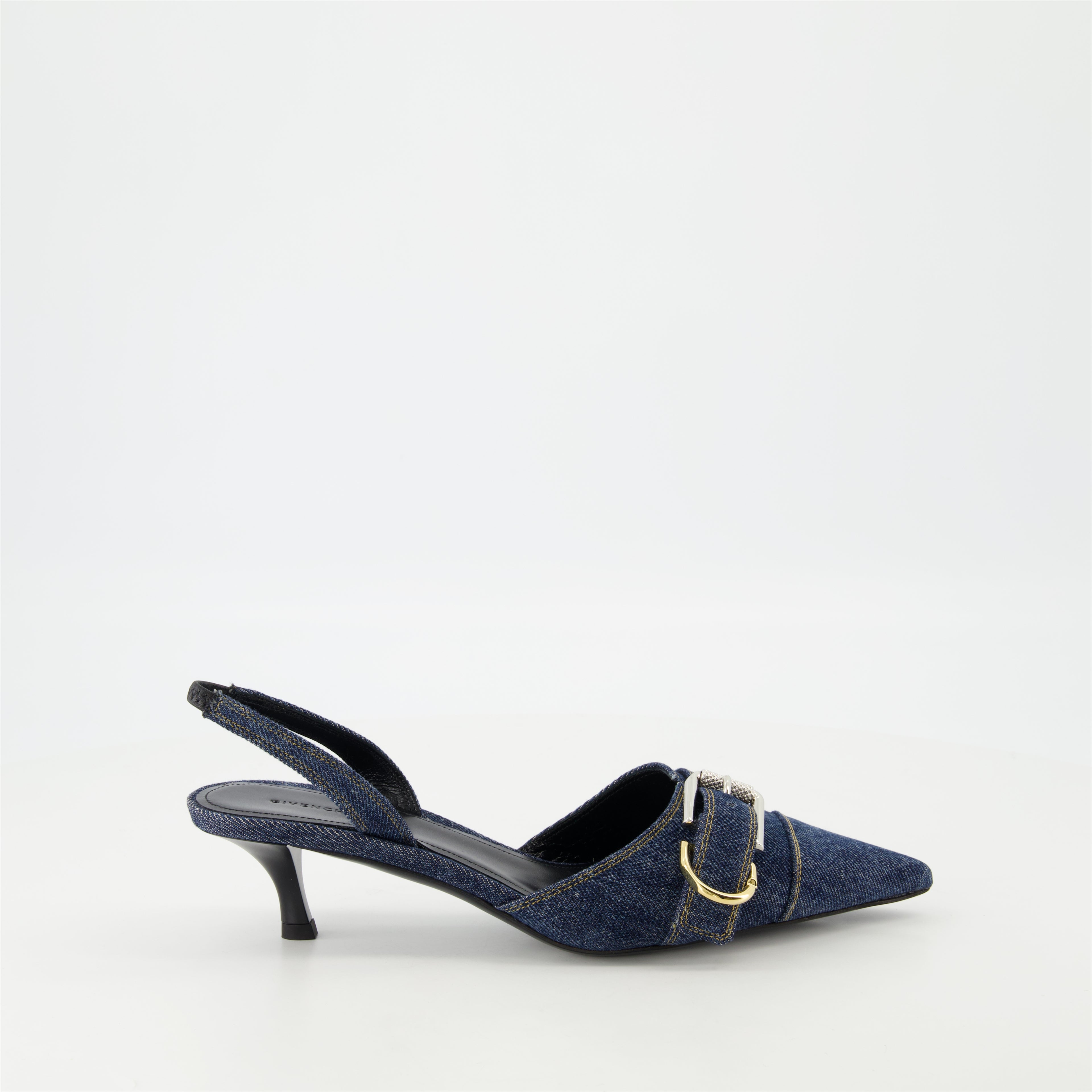 Heels Voyou Denim Heels Givenchy Dark blue Women