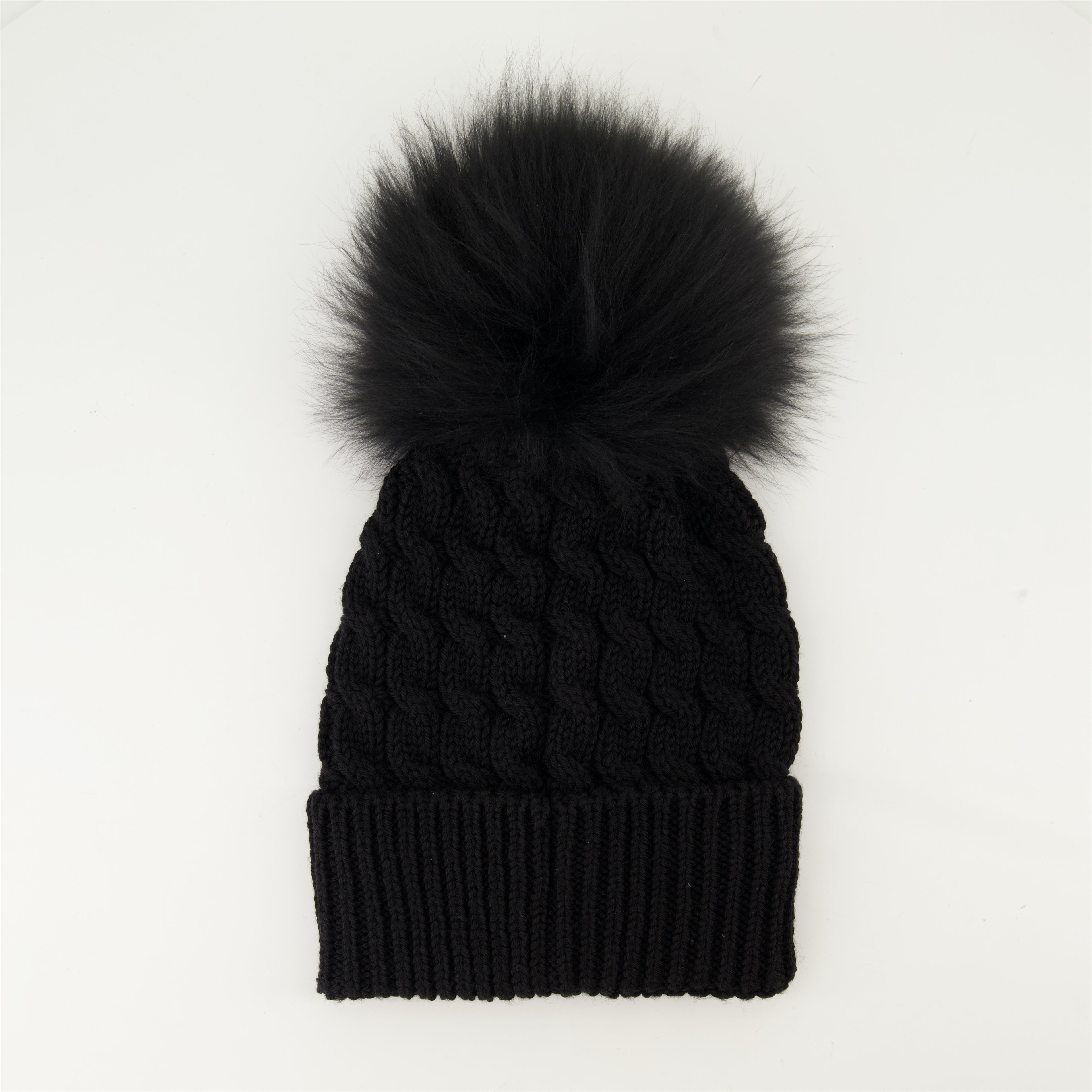 모자, 캡 및 비니 Bonnet à pompon Moncler Grenoble 검은색 Femme