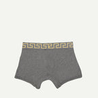 Sous-vêtements et homewear Boxer Medusa long Versace Gris Homme
