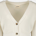 Image de l'article Cardigan Scarlet de la marque Khaite pour Femme - Saison Automne-Hiver 2025 - Vue détaillée_3