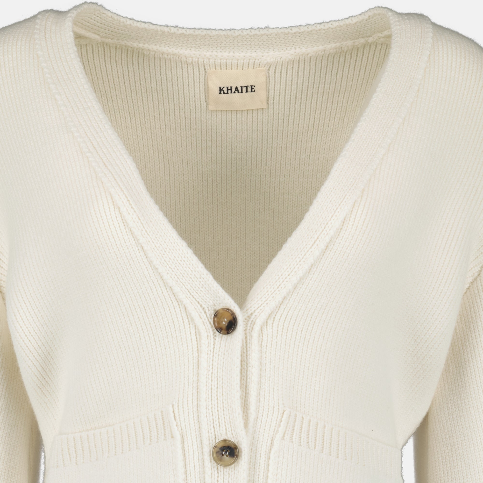 Image de l'article Cardigan Scarlet de la marque Khaite pour Femme - Saison Automne-Hiver 2025 - Vue détaillée_3