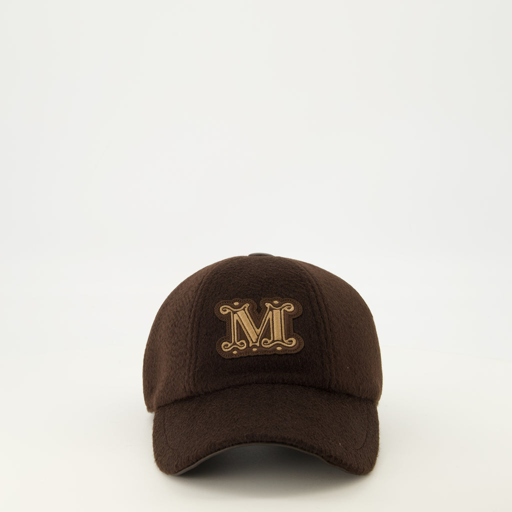 Chapeaux, casquettes et bonnets Gorra de Cashmere Marrón Max Mara Marron Femme