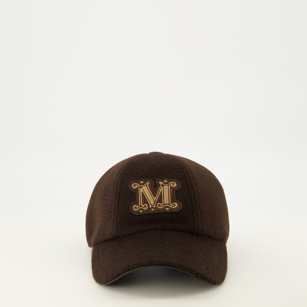 Chapeaux, casquettes et bonnets Gorra de Cashmere Marrón Max Mara Marron Femme
