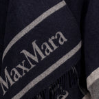 Vestes Poncho en laine bleu marine Max Mara Bleu foncé Femme