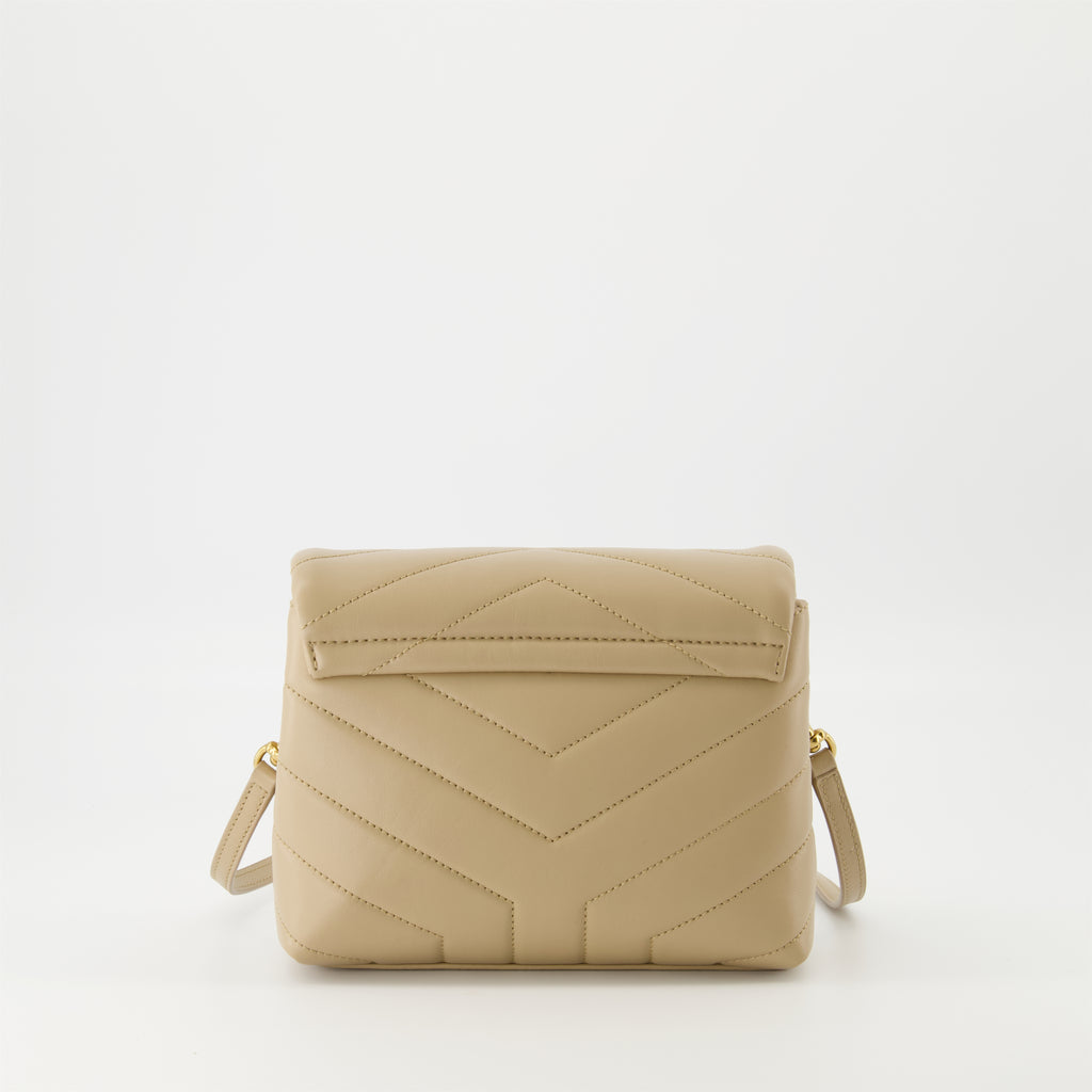 Sacs bandoulière Sac Loulou Small Saint Laurent Beige Femme