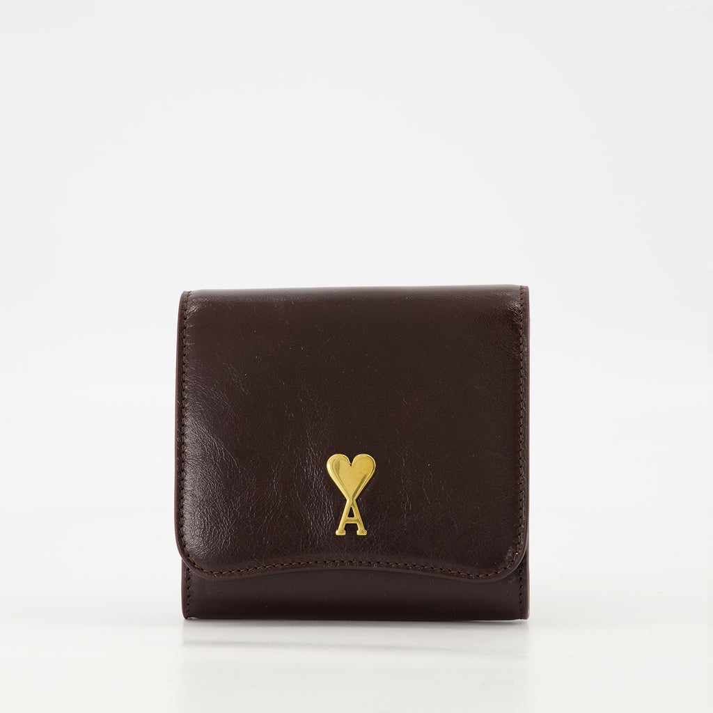 Petite maroquinerie Portefeuille en cuir Paris Paris Ami PARIS Bordeaux Unisexe