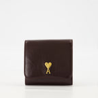 Petite maroquinerie Portefeuille en cuir Paris Paris Ami PARIS Bordeaux Unisexe