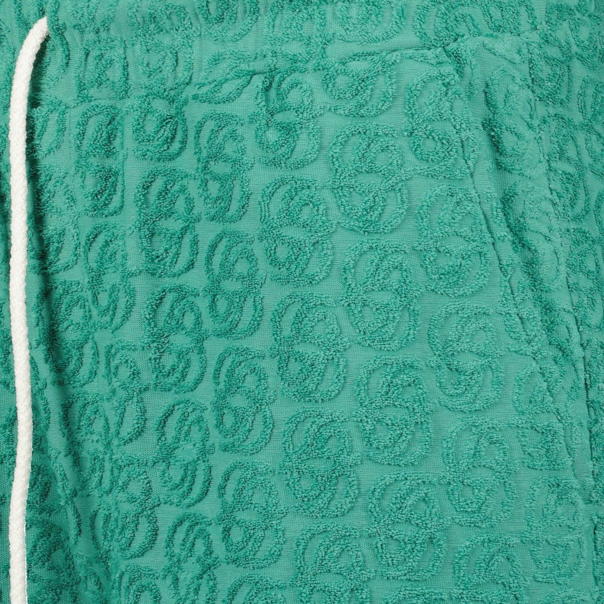 Shorts Kurze Monogramm-Shorts Drole De Monsieur Grün Herren