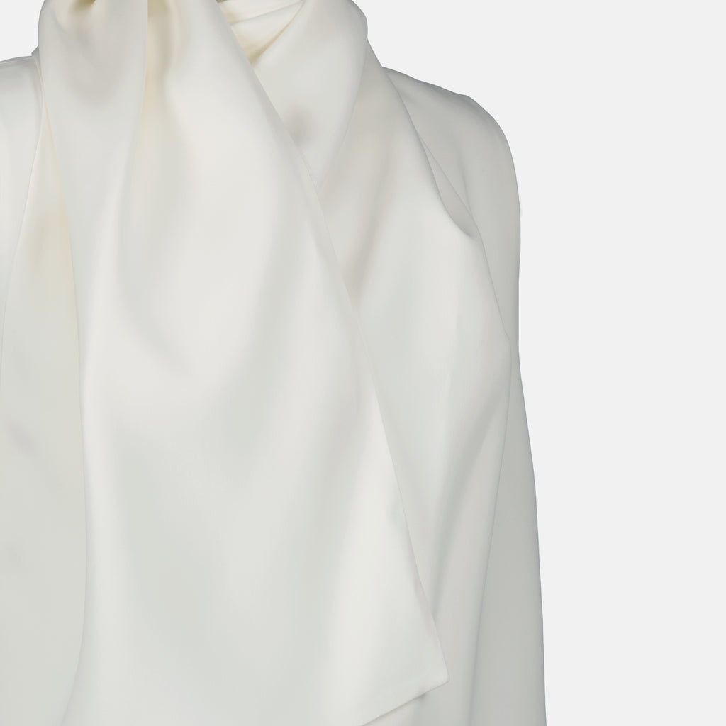 Imagem do Top Loe branco da marca Khaite para Mulheres - Temporada Primavera-Verão 2026 - Vista Detalhada_1