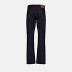 Pantalons Jean brut Versace Bleu foncé Homme