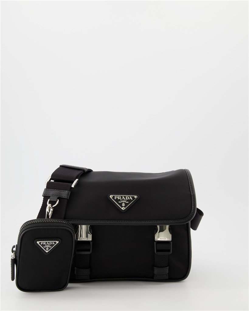 Borse a tracolla Borsa a Spalla Re-Nylon Prada Nero Homme