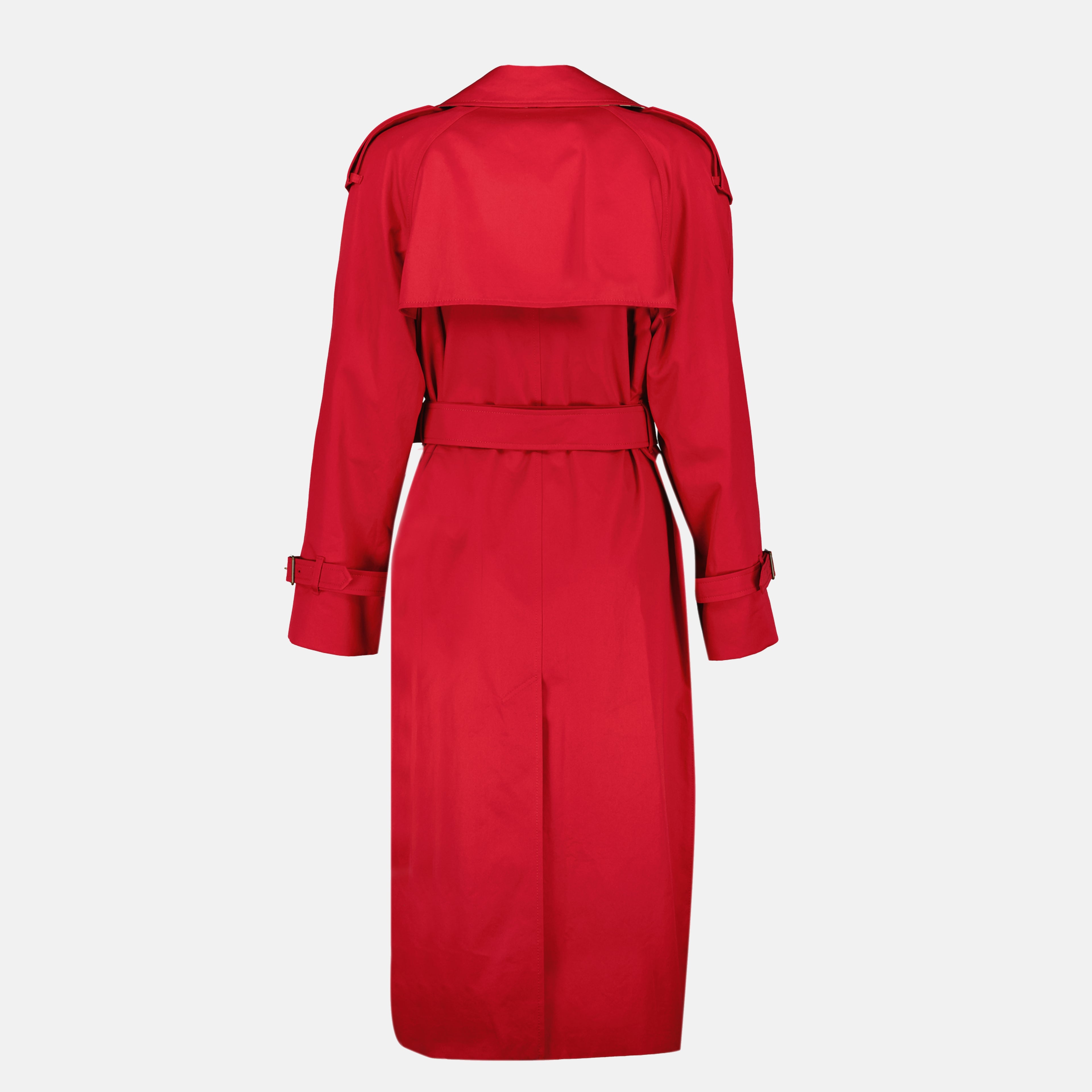 Manteaux Trench Castleford Burberry Rouge Femme