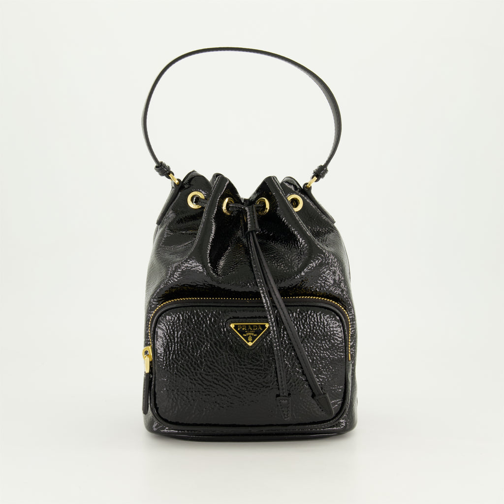 Borse secchiello Borsa Bucket Duet Prada Nero Femme
