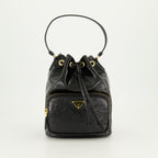 Borse secchiello Borsa Bucket Duet Prada Nero Femme