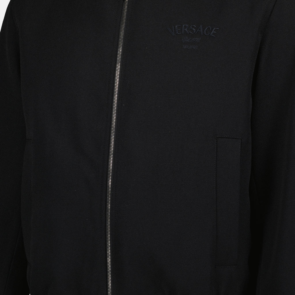 재킷 리버시블 바로코 봄버 Versace 노란색 Homme