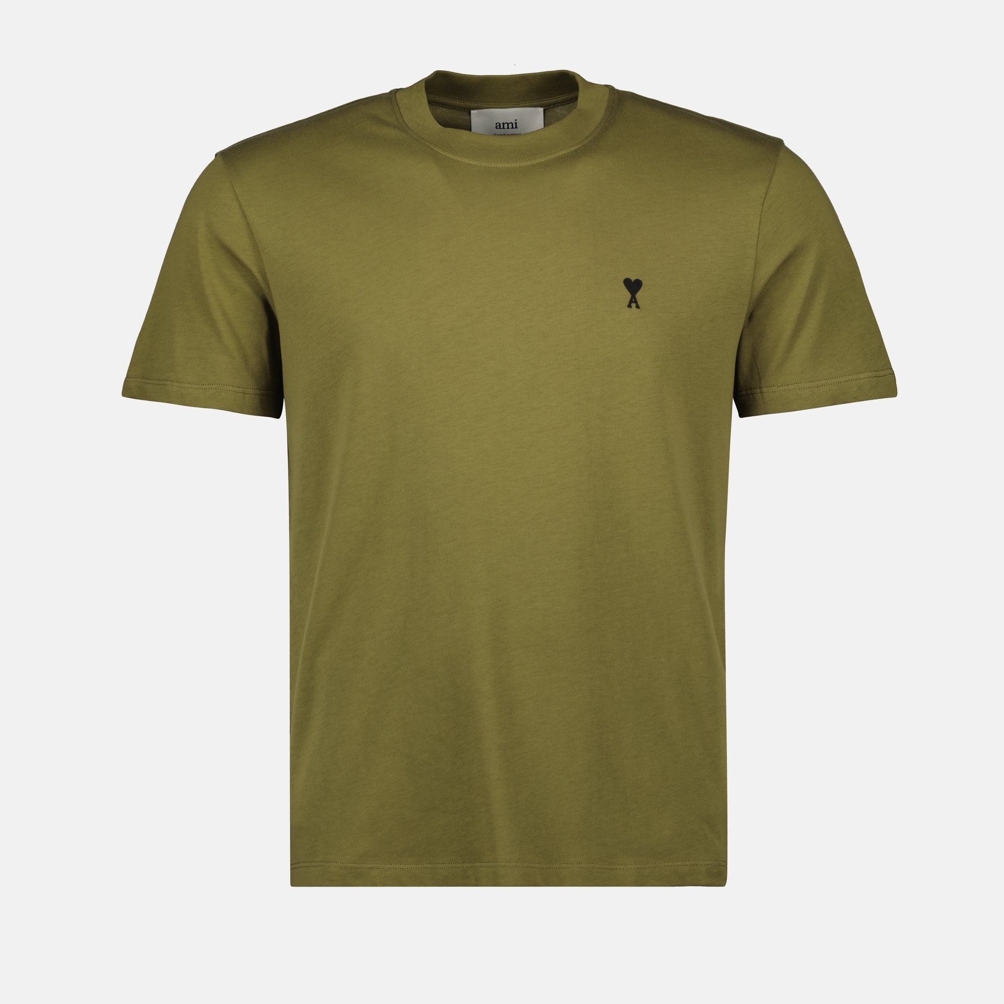 Bild des Heart Ami T-Shirts der Marke Ami PARIS für Herren - Herbst-Winter Saison 2025 - Vorderansicht