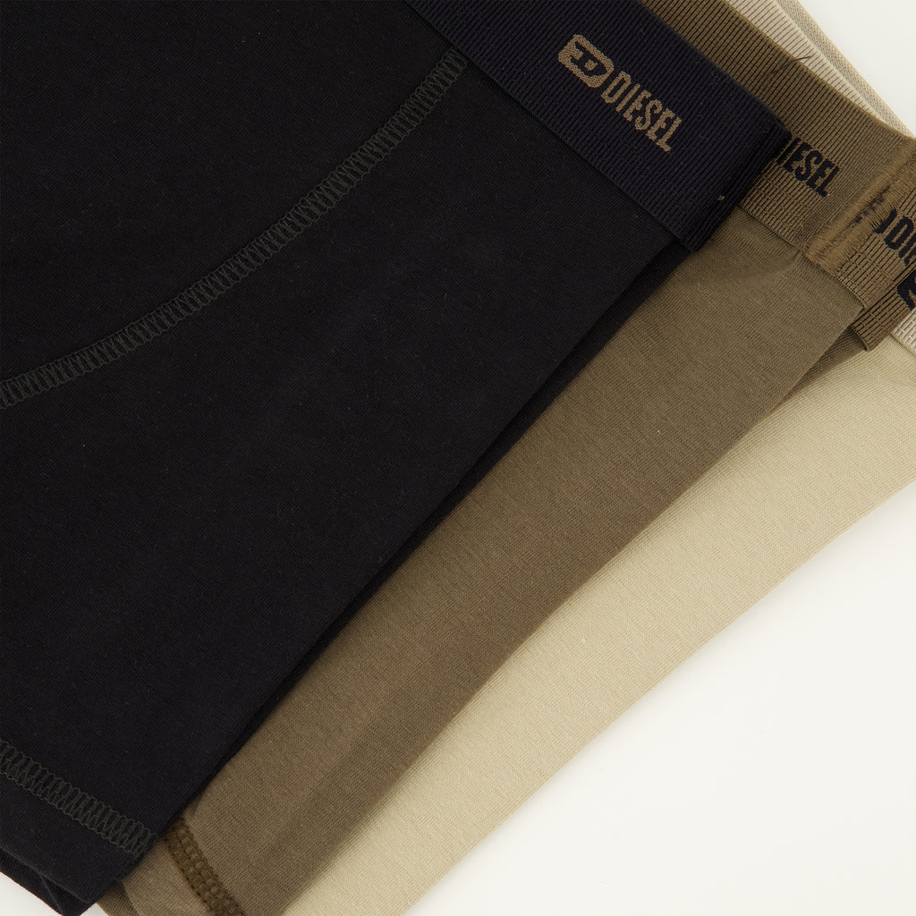 Sous-vêtements et homewear Conjunto de Bóxer Kaki, Beige y Negro Diesel Kaki Homme