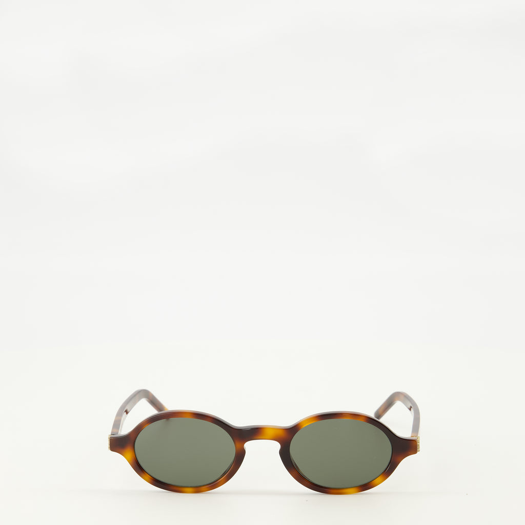 Image de l'article Lunettes de soleil SL M161 marron de la marque Saint Laurent pour Unisex - Saison Printemps-Été 2026 - Vue de Face