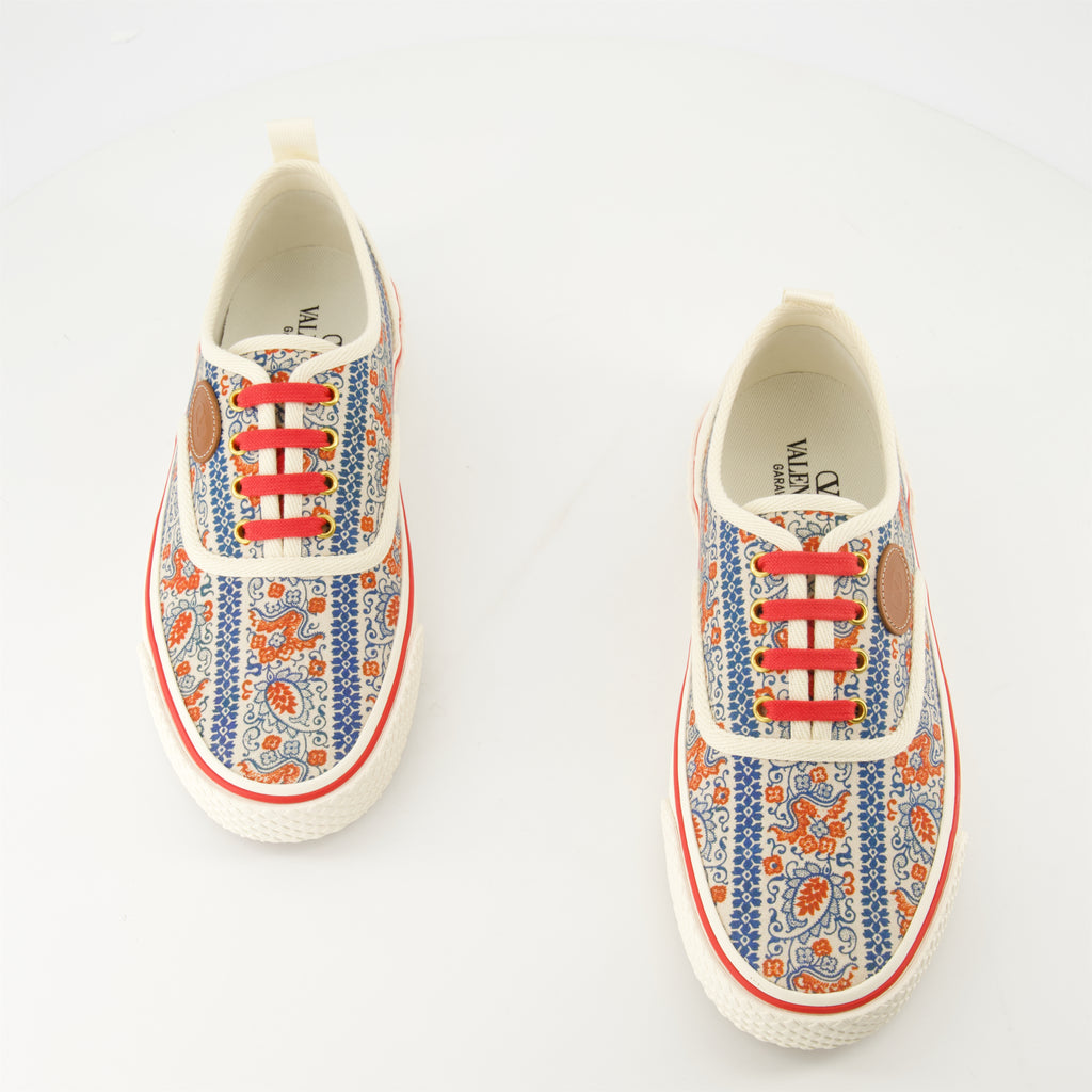 Sneakers Nojoke Canvas Sneakers Valentino Garavani Multicolor Homme