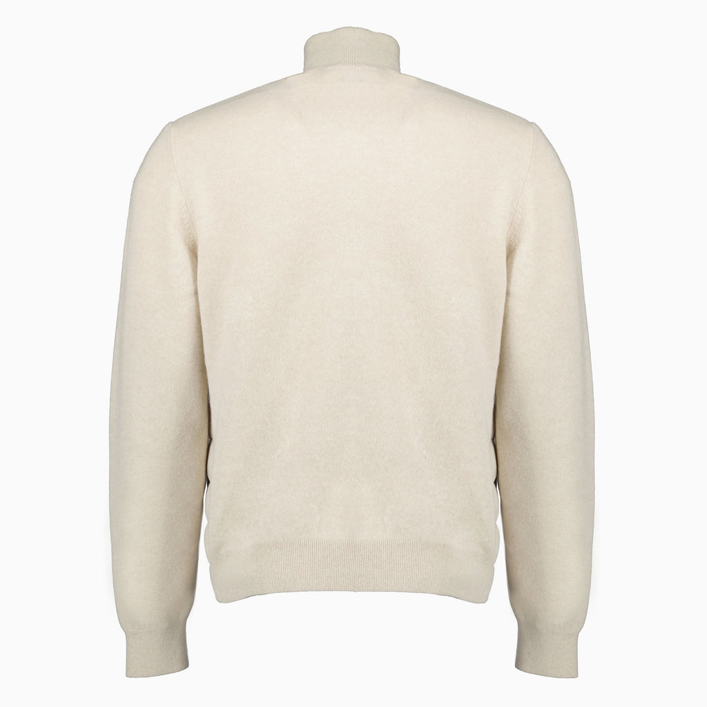 Bild des bi-material Cardigans der Marke Moncler für Herren - Herbst-Winter Saison 2025 - Detailansicht_2