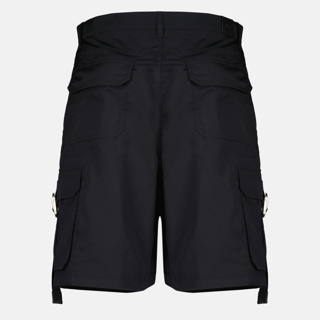 Shorts Calções Cargo Pretos Dior Noir Homme