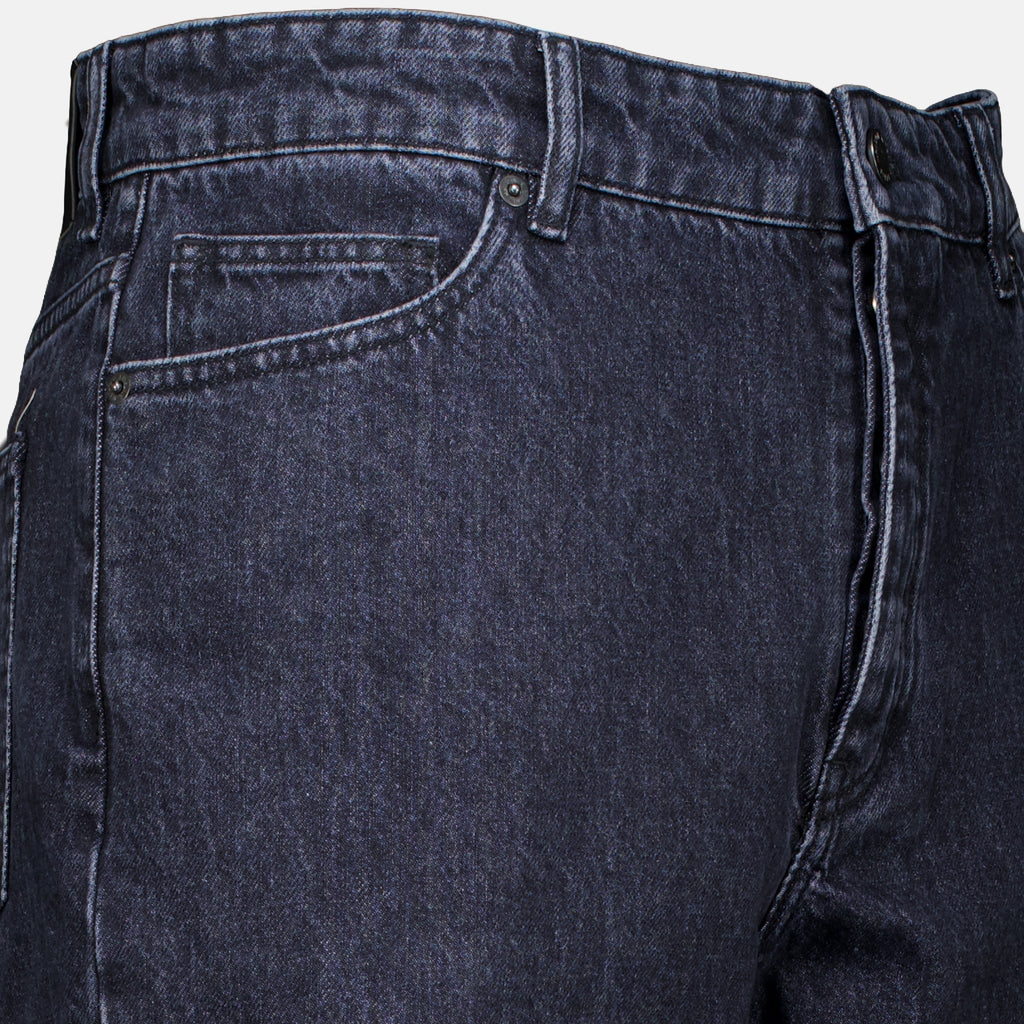 Pantalons ブラック ディストレスト ジーンズ Maison Kitsune Noir Homme