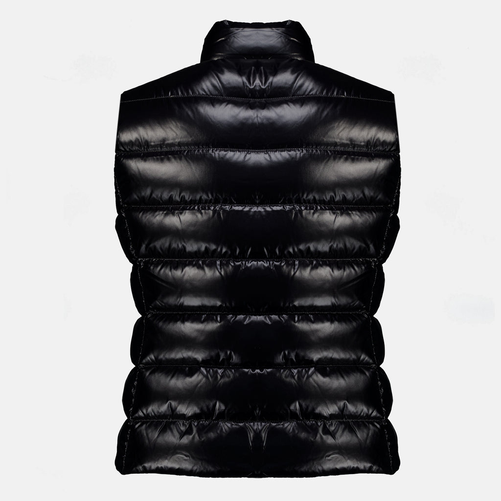 Vestes Chaleco de Plumas Sin Mangas Ghany Negro Moncler Noir Femme