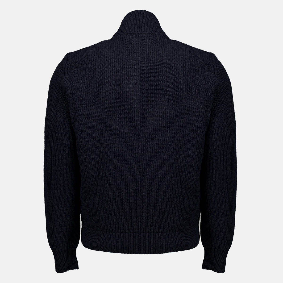Vestes キルティング二素材カーディガン Moncler Bleu foncé Homme