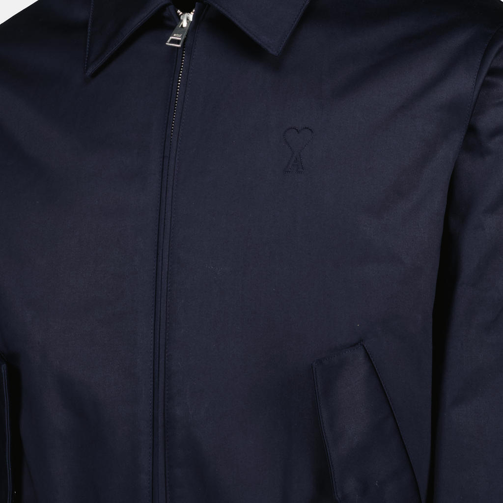 Vestes Veste zippée Ami de coeur Ami PARIS Bleu foncé Homme