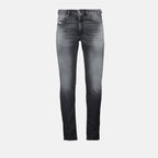 Pantalons Jeans Sleenker L.30 Diesel Noir Homme