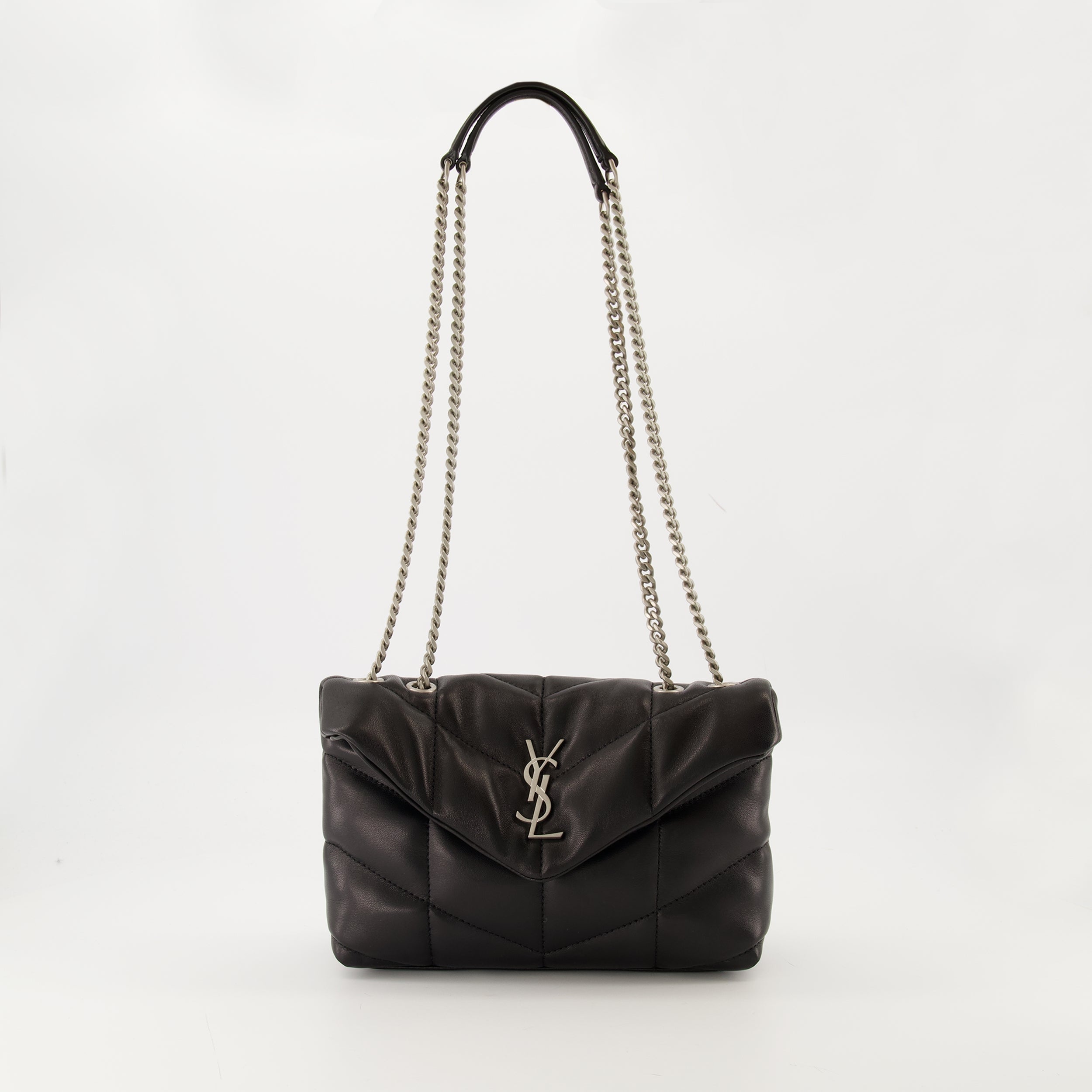 Immagine della borsa Puffer Toy di Saint Laurent per donna - Autunno-Inverno 2025 - Vista Frontale