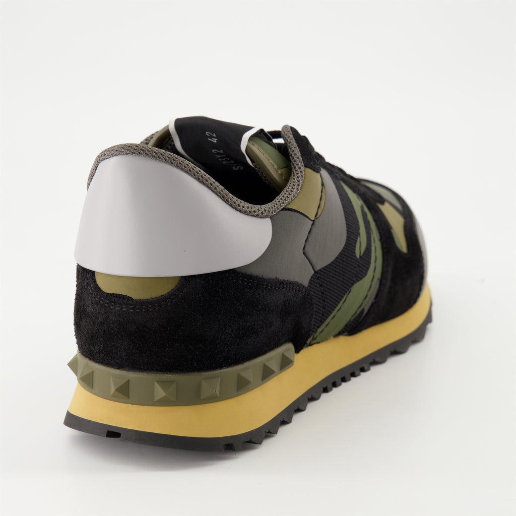 Sneaker Rockrunner Sneakers Valentino Garavani Khaki Homme