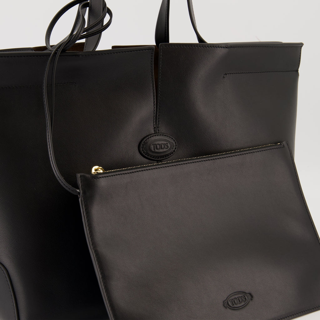 Borse tote Di Bag Folio Bag Tod's Nero Donne