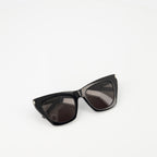 Brillen SL 214 Sonnenbrille Saint Laurent Schwarz Unisex