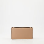 Kleine lederwaren Portefeuille VLogo à chaîne Valentino Garavani Rosa Femme