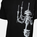 T-shirts T-shirt Chandelier L8 Studio Noir Homme