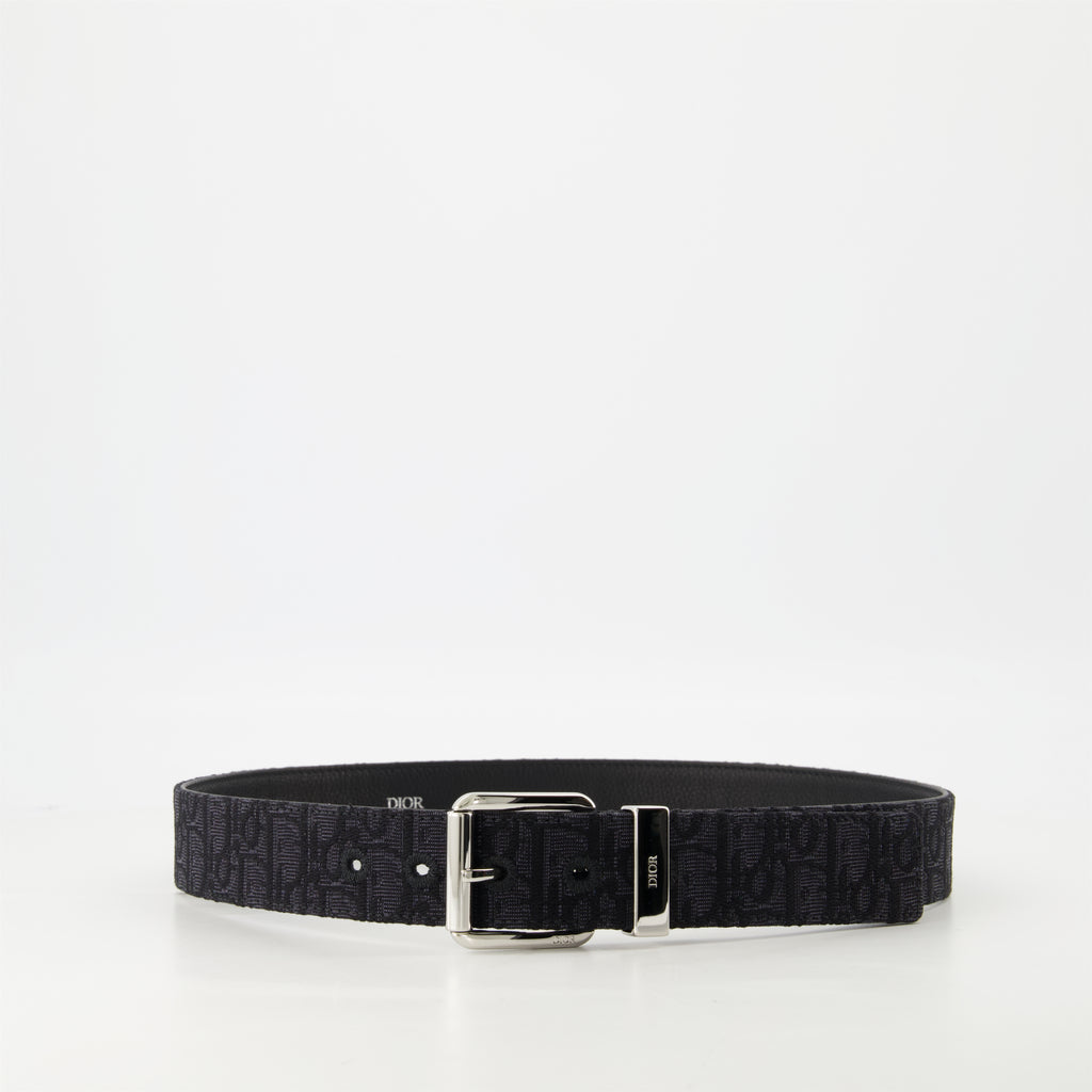 Belts Oblique Belt Dior Black Homme