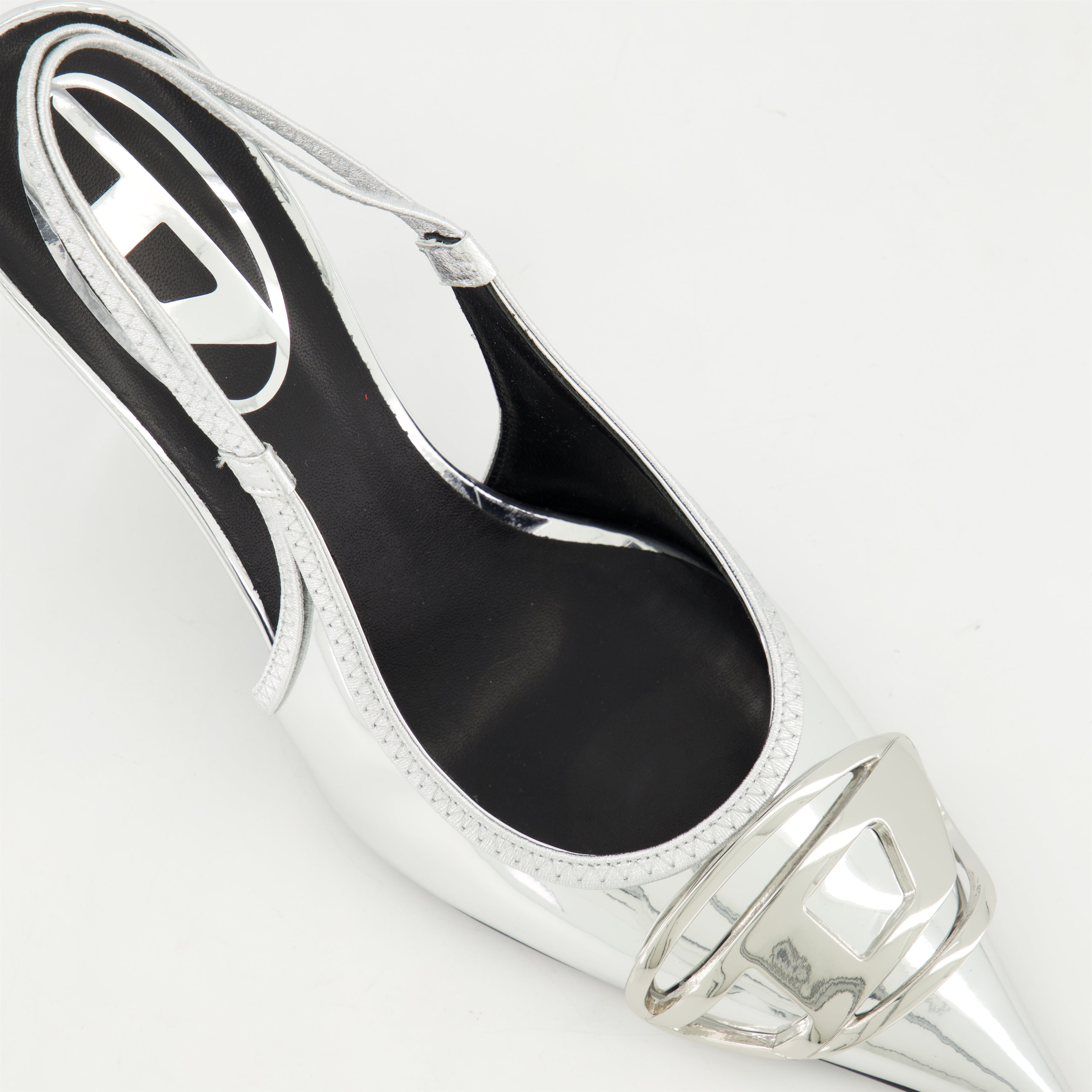 Heels Escarpins D-Venus argentés Diesel Silver Femme