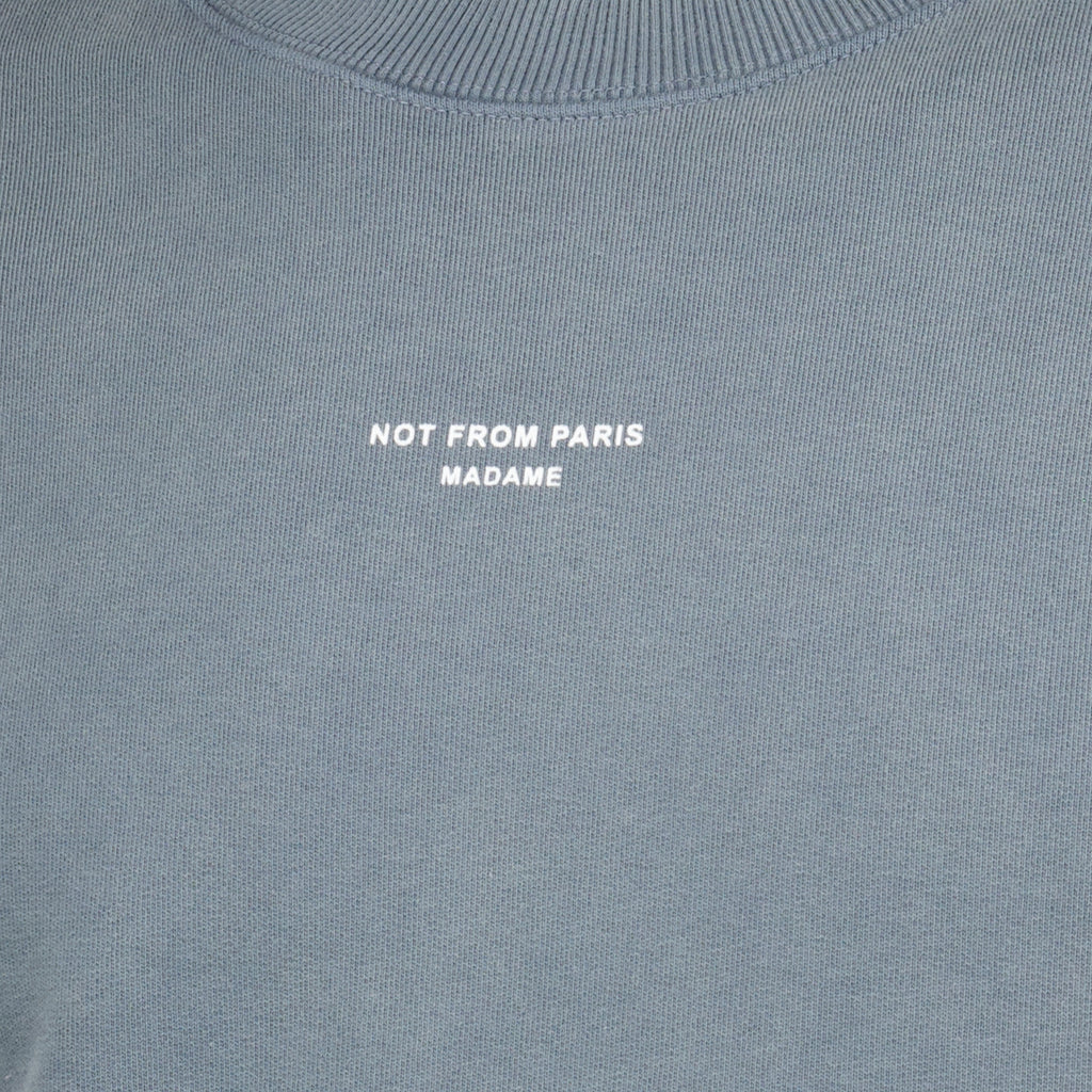 Sweatshirts Sweatshirt Cinza Clássico com Slogan Drole De Monsieur Gris Homme
