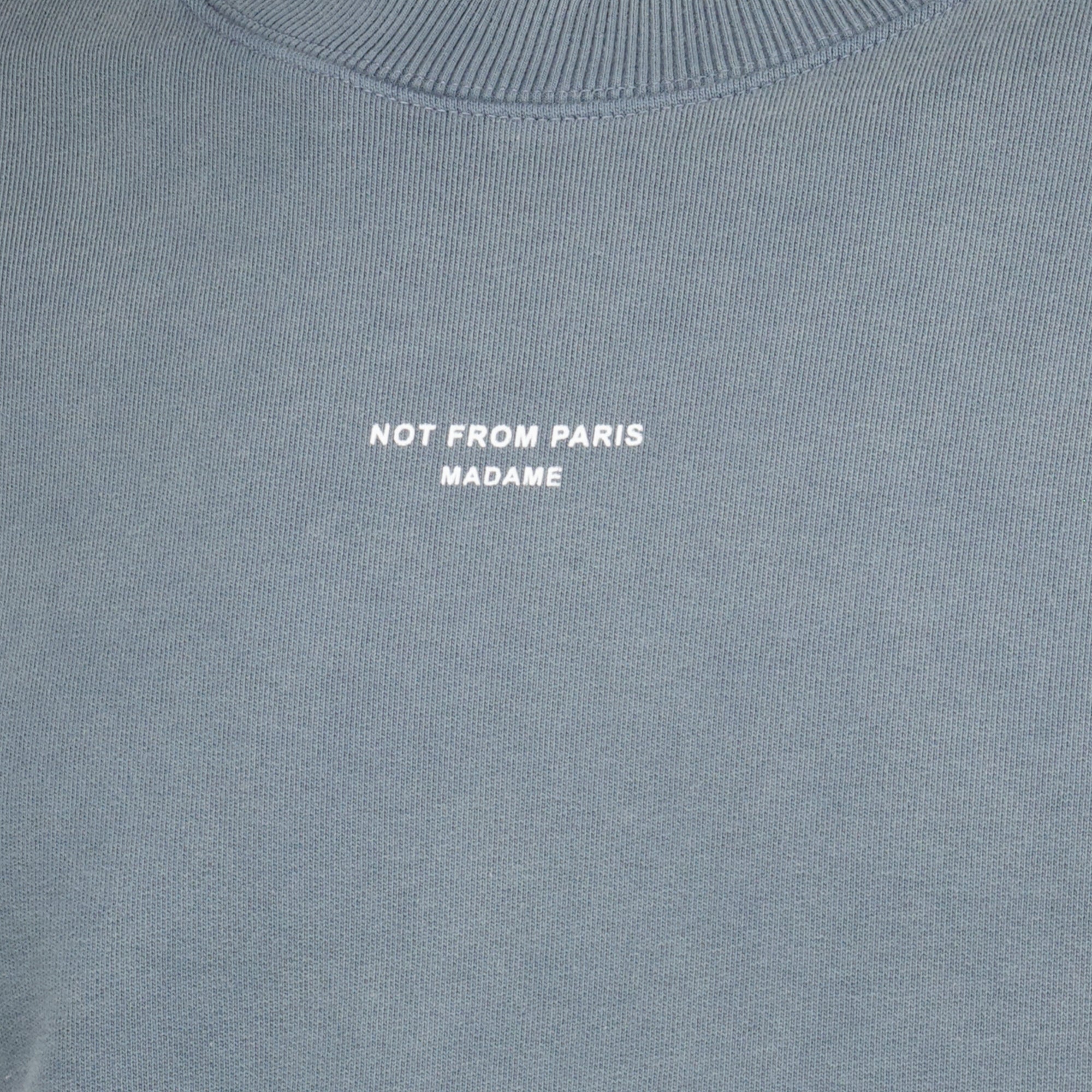 Sweatshirts Sudadera Clásica Gris con Lema Drole De Monsieur Gris Homme